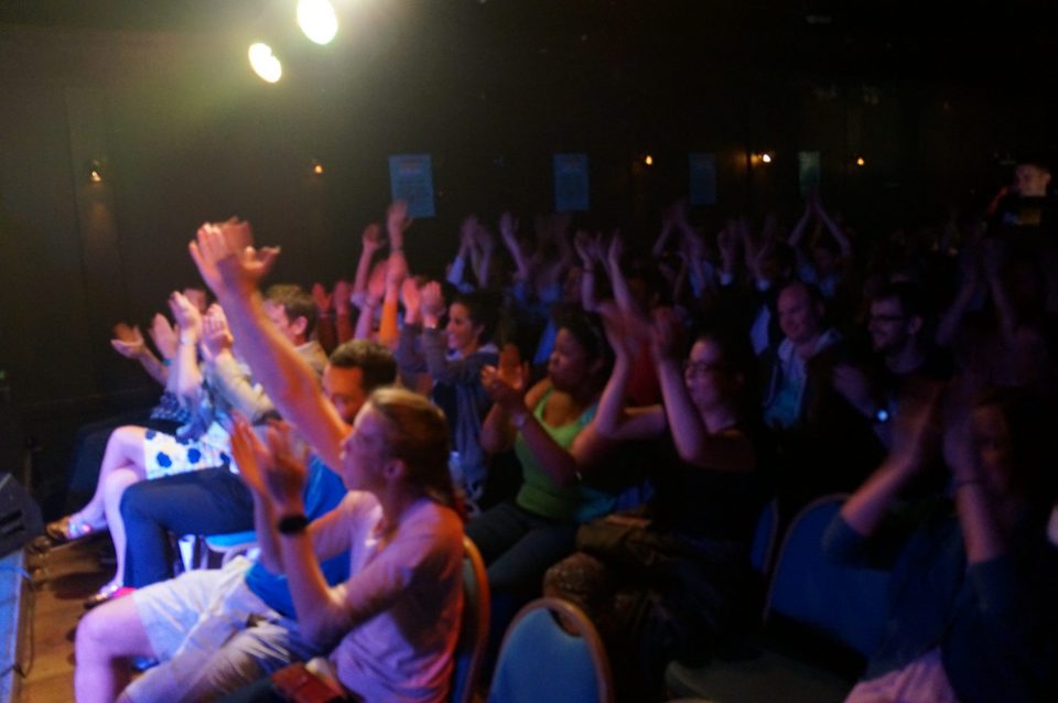 Audience Arms in Air